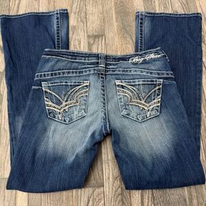 Big Star "Casey K" Low Rise Bootcut Jeans – Size 28R (33" Inseam)